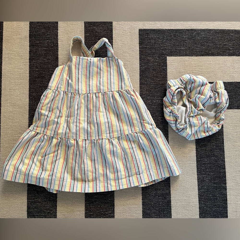Hanna Andersson Dress & Bloomers 🌞